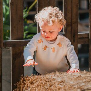 Kids Sweater Vest with Duck Design (Size‎ 110cm)